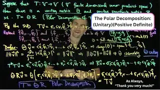 The Polar Decomposition of a Matrix