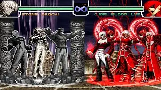Stone Orochi Team vs Evil Blood Iori Team