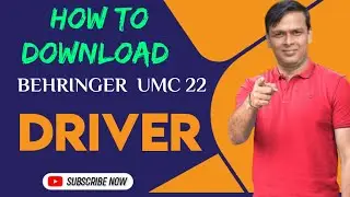 HOW to download BEHRINGER UMC 22 driver in Bangla tutorial. ডাউনলোড করুন বেহরিনজার ড্রাইভার ।।