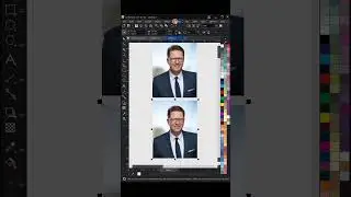 How to line art image in Corel Draw tutorial #corel #logo #shortsvideo