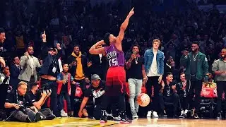 Donovan Mitchell Tributes Vince Carter with 360 Windmill!!!