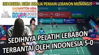 🔴Dunia Terkejut, Indonesia Bantai Lebanon 5-0 Tanpa Balas Di Asia Mixed Team Championships 2023