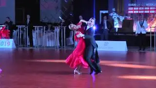 Samuele Pugliese - Federica Stavale | SF Foxtrot | Dubai Dance Week 2019