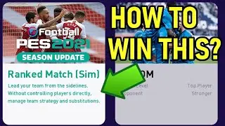 PES2021 How To Win Sim Match - Tips For New Players