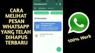 Cara Melihat Pesan Whatapp Yang Sudah Dihapus Tanpa Aplikasi