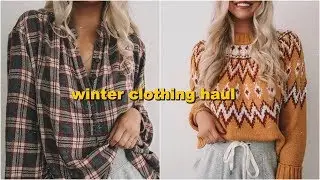 HUGE TRY-ON WINTER CLOTHING HAUL!