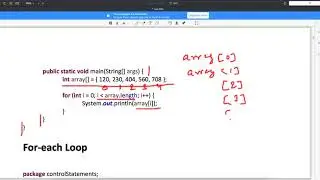 Decision Making For Loop In Java Video-11