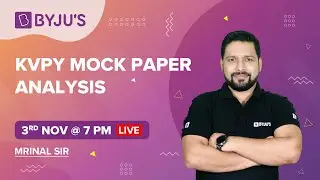 KVPY 2021 Mock Paper Analysis | KVPY Exam Preparations | KVPY Questions | KVPY SA & SX | BYJUS