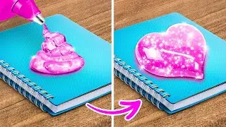 CUTE & COOL DIY CRAFTS TO BRIGHTEN YOUR DAY ☀️✨ Fun Drawing Hacks & Creative Ideas by 123 GO! SCHOOL