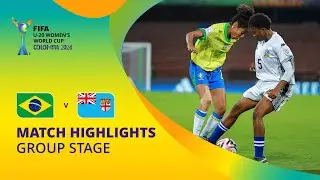 Brazil v Fiji | FIFA U-20 Womens World Cup Colombia 2024 | Match Highlights