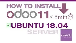 ⬇️ How to Install Odoo 11 Download Ubuntu 18.04 LTS and Server 2018