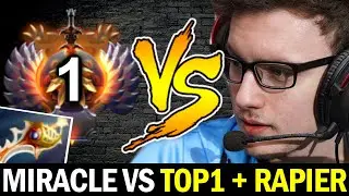 MIRACLE Skadi Lifestealer vs TOP 1 MMR + RAPIER MORPHLING
