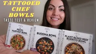 Tattooed Chef Vegan Bowls - Taste Test & Review