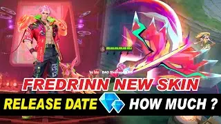 SPARKLE Fredrinn Skin RELEASE DATE | How Much Diamonds ? MLBB 2024