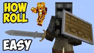 Minecraft Epic Fight Mod how to ROLL (EASY, 2024)