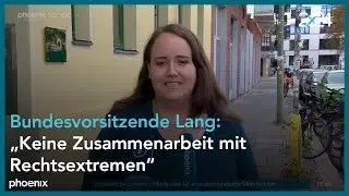 Wahlen in Thüringen und Sachsen: Statement von Ricarda Lang (B'90/Grüne, Bundesvorsitzende)