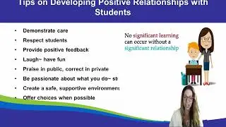 Paraprofessional Course Section 3: Relationship Tips and Tricks