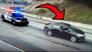 6 WILD POLICE CHASES CAPTURED ON CAMERA!