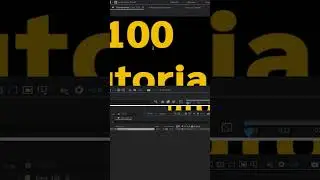3D Text Animation - After Effects Tutorial #shorts