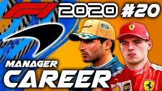 VERSTAPPEN v SAINZ! AGGRESSIVE 3 STOP! - F1 2020 McLaren Manager Career #20