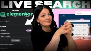 LIVE SEARCH WIDGET - Elementor Wordpress Tutorial Flex Container
