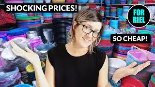 This shocked us! Cheapest prices in Siem Reap, Cambodia! Decrease your cost of living! 