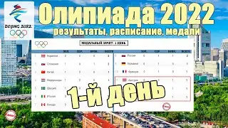 Старт Олимпиады 2022 в Пекине. 1-й день. Результаты. Расписание. Медальный зачёт.