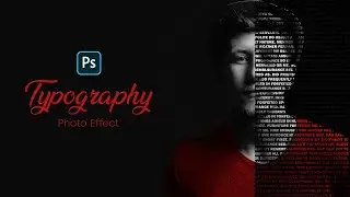 Photoshop Tutorial: How to Create a Powerful, Text Portrait Poster