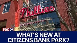 Phillies unveil new food, fashion, technology at Citizens Bank Park ahead opening day