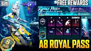 A8 ROYAL PASS 1 TO 100 REWARDS | RP VEHICLE SKIN | A8 UPGRADE SKIN