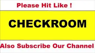 HOW TO PRONOUNCE CHECKROOM