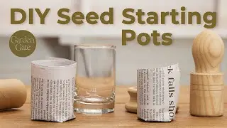 🪴 DIY Plant Pots for Seed Starting 🪴