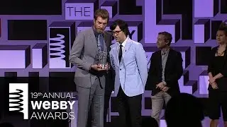 Rhett & Link's 5-Word Speech at the 19th Annual Webby Awards