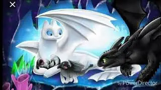 Light fury X Toothless- Let me love you tribute