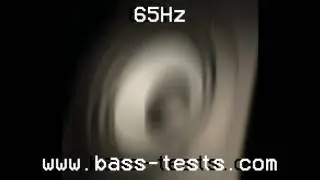 65 Hz Bass Test / BASS Sound - 65hz