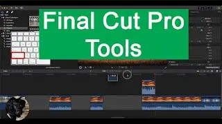 Final Cut Pro Tools.  Timeline, Library, Event, Project.