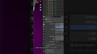 When you render in 16K | Blender