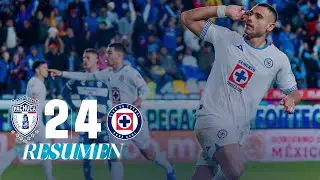 PACHUCA 2-4 CRUZ AZUL J10 | Poderosa REMONTADA de la MÁQUINA