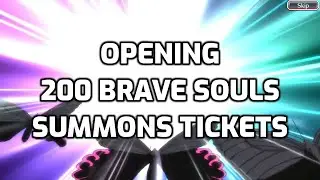 Opening 200 Brave Souls Summons Tickets | Bleach Brave Souls