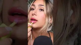 LIP GLOSS 🫦 #asmr #mouthsounds #personalattention