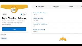 Set Up Data Cloud: Data Cloud for Admins