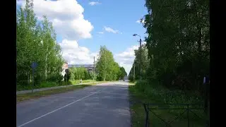 Летняя прогулка по улице Горького города Сосногорск