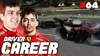 BOTH FERRARIS SPIN! F1 24 Driver Career | Part 64