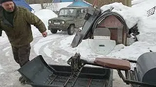 Мотобуксировщик. Подготовка к летней эксплуатации.