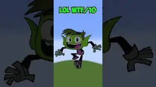 COOL Teen Titans GO Pixel Art!! 🙂‍↕️🥸🫠 #shorts