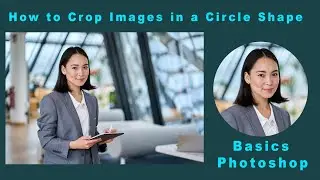 How to Crop Images in a Circle Shape with Photoshop | Use of Elliptical Marquee tool | @jalpapatel