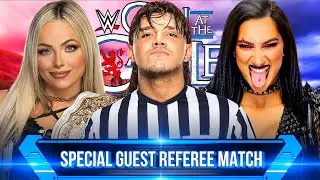 WWE 2K24 | Liv Morgan VS Rhea Ripley - Special Guest Referee Match | Clash at the Castle