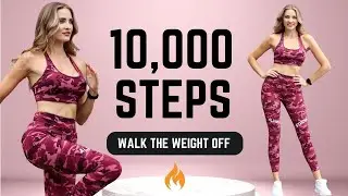 🔥10000 Steps 🔥/ Walking Workout At Home / All Standing Cardio Workout