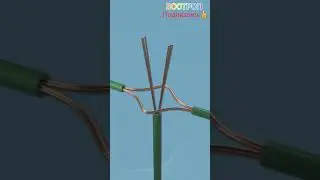 DIY. Секреты электрика. Как соеденить разные провода. Мастер класс. Самоделкин. #зоотроп