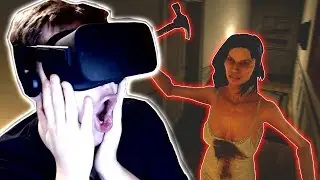 Do NOT play scary VR games...